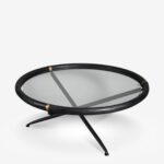 Coffee table colombo black Ø100cm
