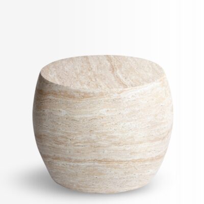 Coffee table lithos oval 62x43cm