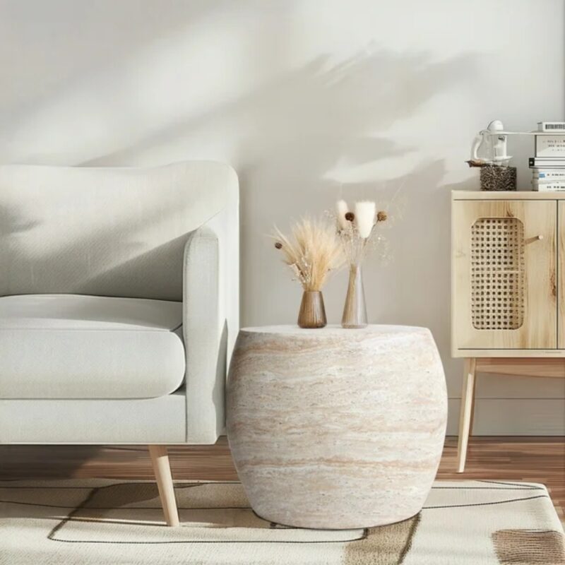 Coffee table lithos oval 62x43cm (4)