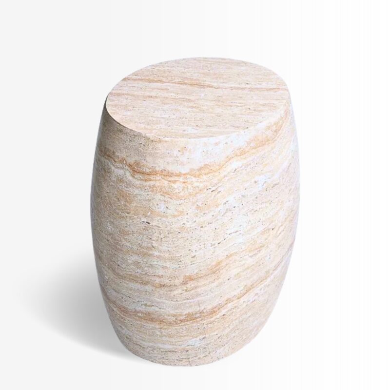 Coffee table lithos oval 62x43cm (7)