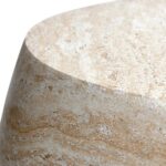 Coffee table lithos oval 62x43cm (7)