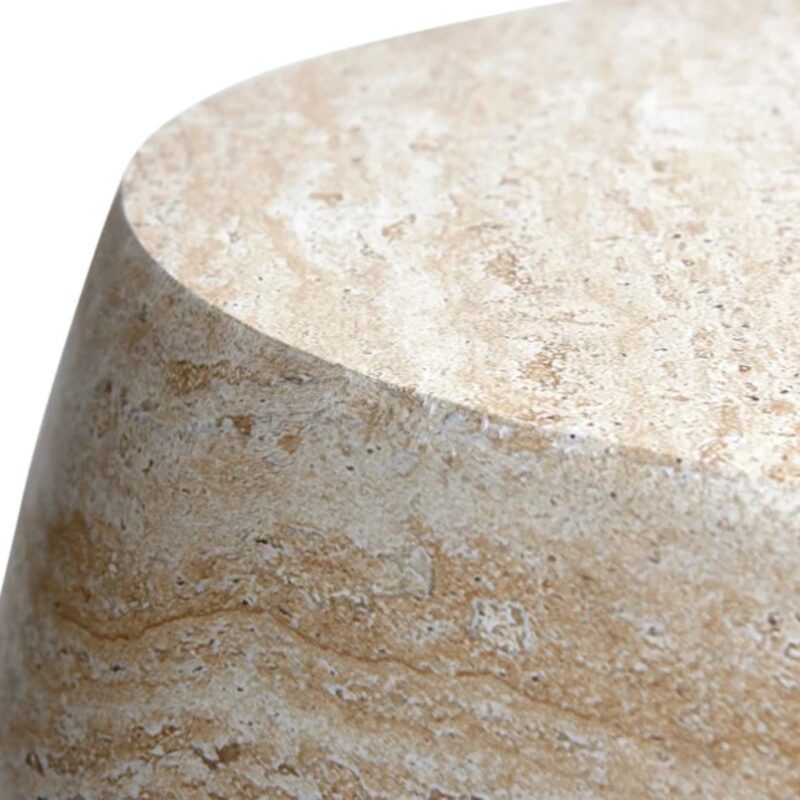 Coffee table lithos oval 62x43cm (7)
