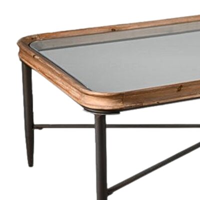 Coffee table marais natural black 122x71cm (3)