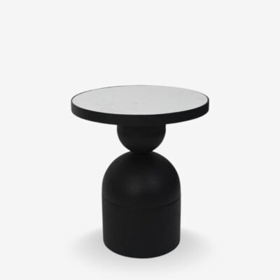Side table bomb b&w 48cm