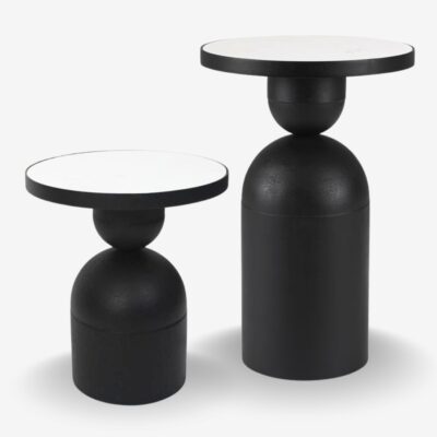 Side table bomb b&w 62.5cm (3)