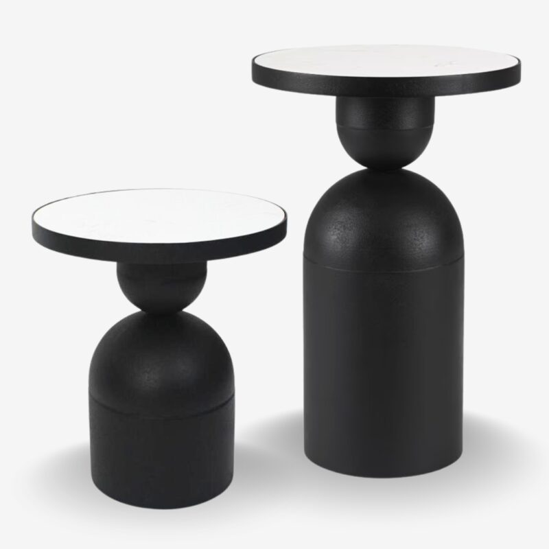 Side table bomb b&w 62.5cm (3)