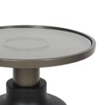 Side table bow black bronze Ø45cm (2)