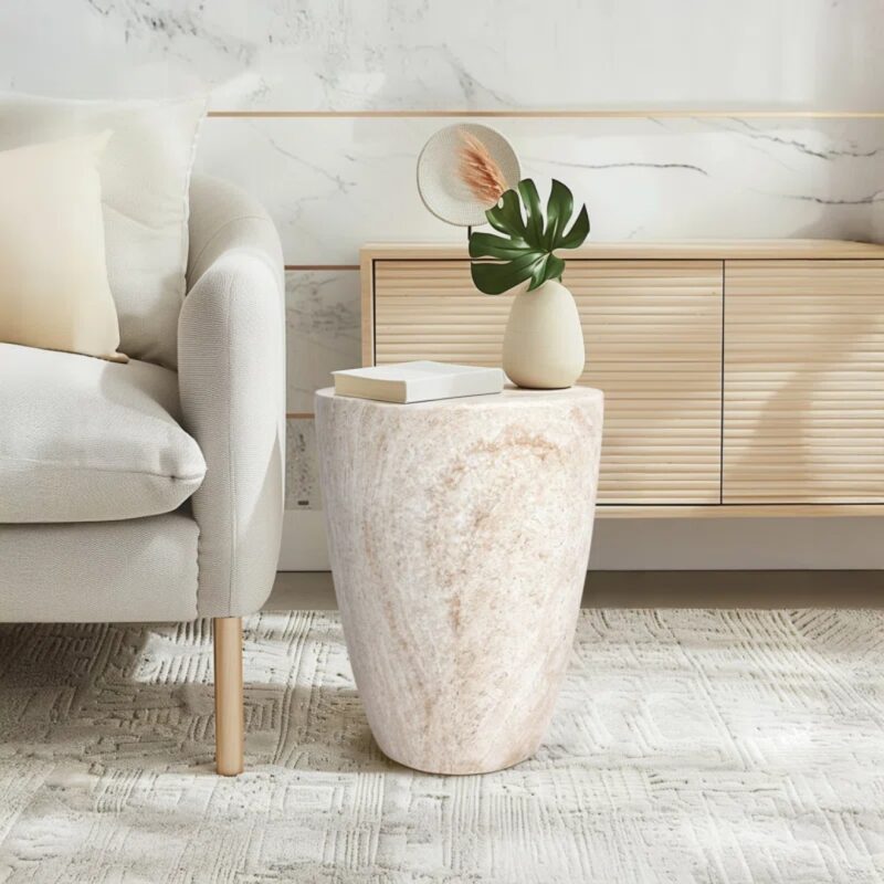Side table lithos round Ø35cm 2