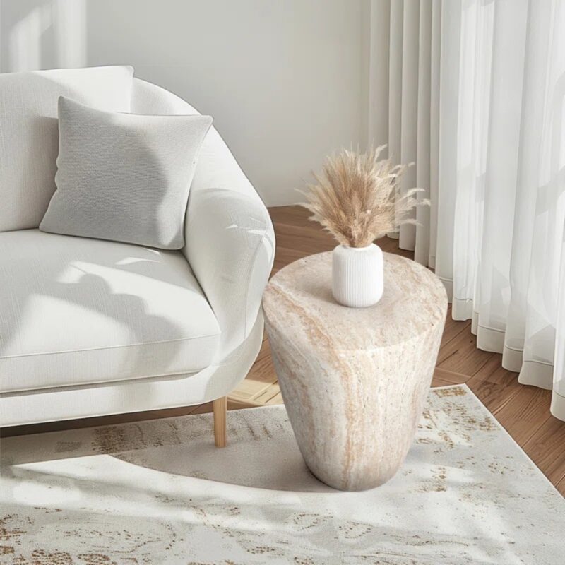 Side table lithos round Ø35cm 3