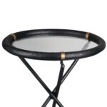 Side table set 2pcs black Ø64cm (3)