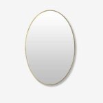 Wall mirror golden egg 40.6x61cm 1