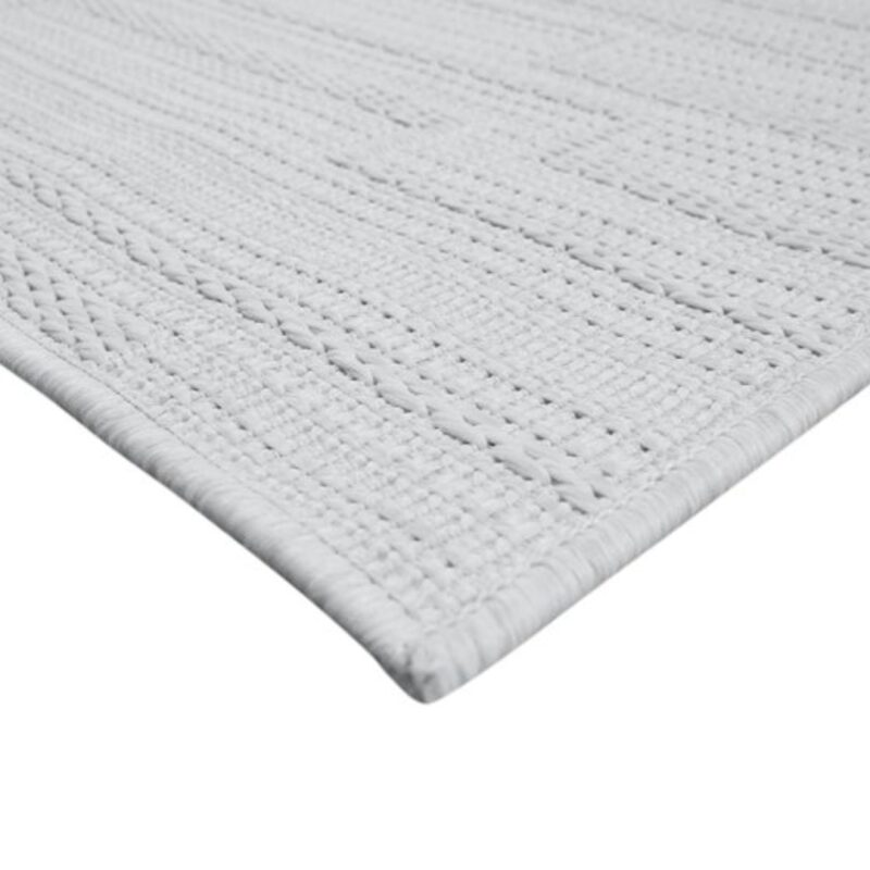 Carpet aspect lignes white 160x225cm (8)
