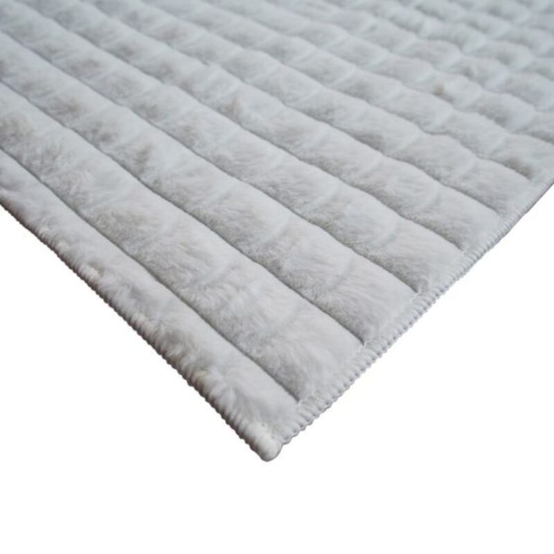 Carpet damier white 160x230cm (4)