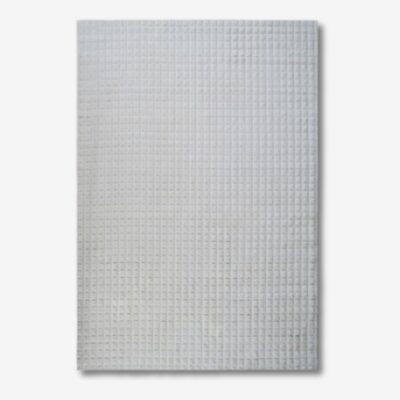 Carpet damier white 160x230cm