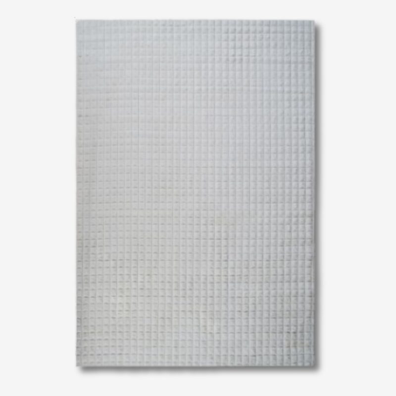 Carpet damier white 160x230cm