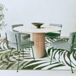 Carpet in&out sylky leaves 160x230cm (5)