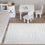 Carpet lignes white 160x230cm (3)