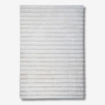 Carpet nordic lines white 160x230cm
