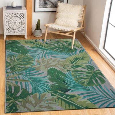 Carpet tapestry in&out green 160x230cm (2)