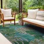 Carpet tapestry in&out green 160x230cm (3)