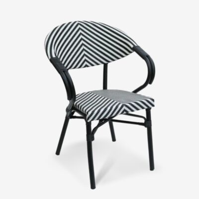 Chair isak black white
