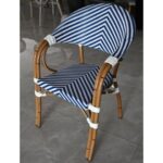 Chair isak blue white (2)