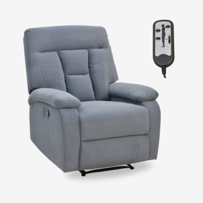 Relax massage armchair grace velvet