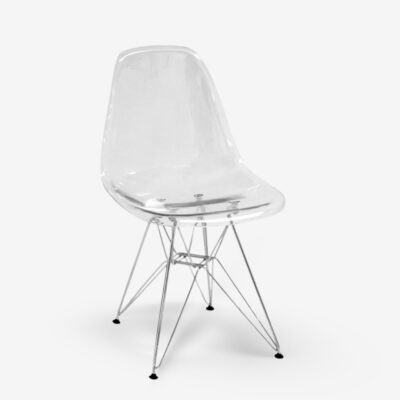 Transparent chair adelle