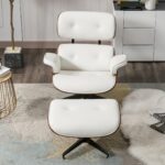 Armchair eames white vegan (5)