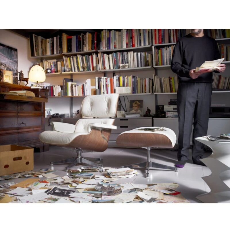Armchair eames white vegan (9)