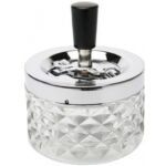 Ashtray cristallo smoke assorted (5)