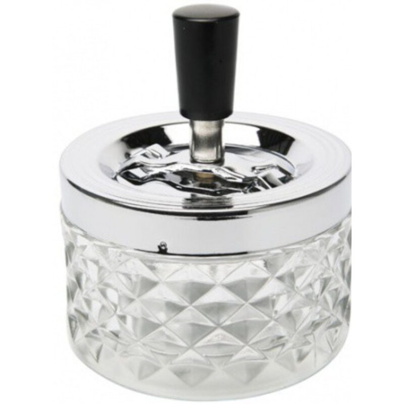 Ashtray cristallo smoke assorted (5)