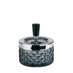 Ashtray cristallo smoke black (5)