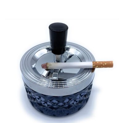 Ashtray cristallo smoke black (6)