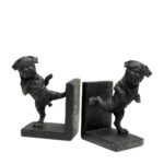 Bookend black dogs (2 set) (3)