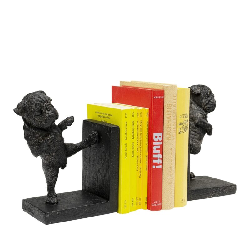 Bookend black dogs (2 set) (5)