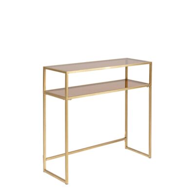 Console loft gold 85x80cm