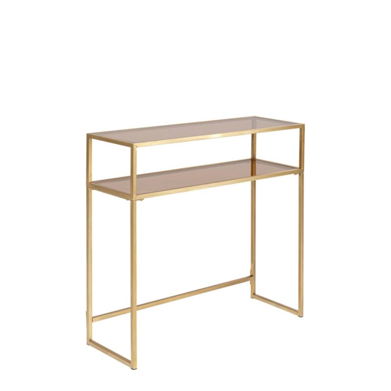 Console loft gold 85x80cm