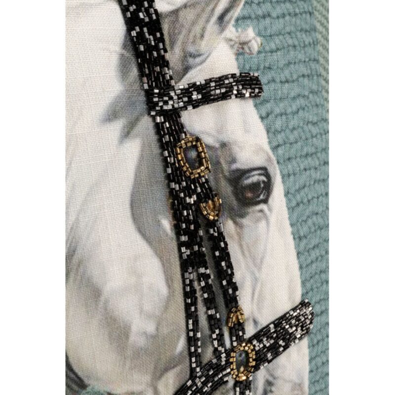 Cushion show horse head 45x45cm (5)