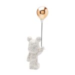 Deco figurine balloon bear 60cm (4)