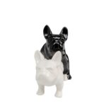 Deco figurine love dogs black (2)