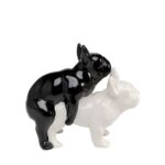 Deco figurine love dogs black (3)