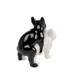 Deco figurine love dogs black (4)