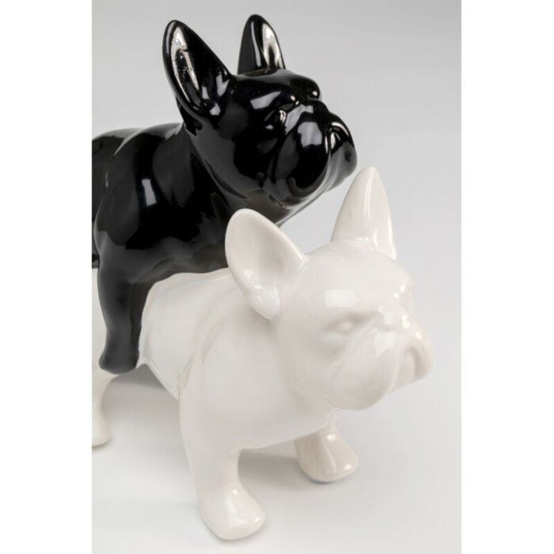 Deco figurine love dogs black (5)