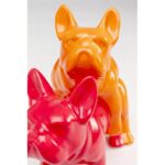 Deco figurine love dogs pink duo pop (5)