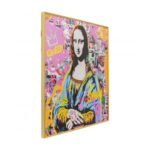Framed picture la viva woman 100x100cm (4)