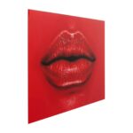Glass picture red lips 120x80cm (3)