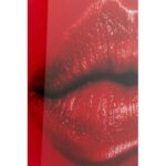 Glass picture red lips 120x80cm (5)