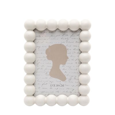 Picture frame balls beige 13x18cm (8)