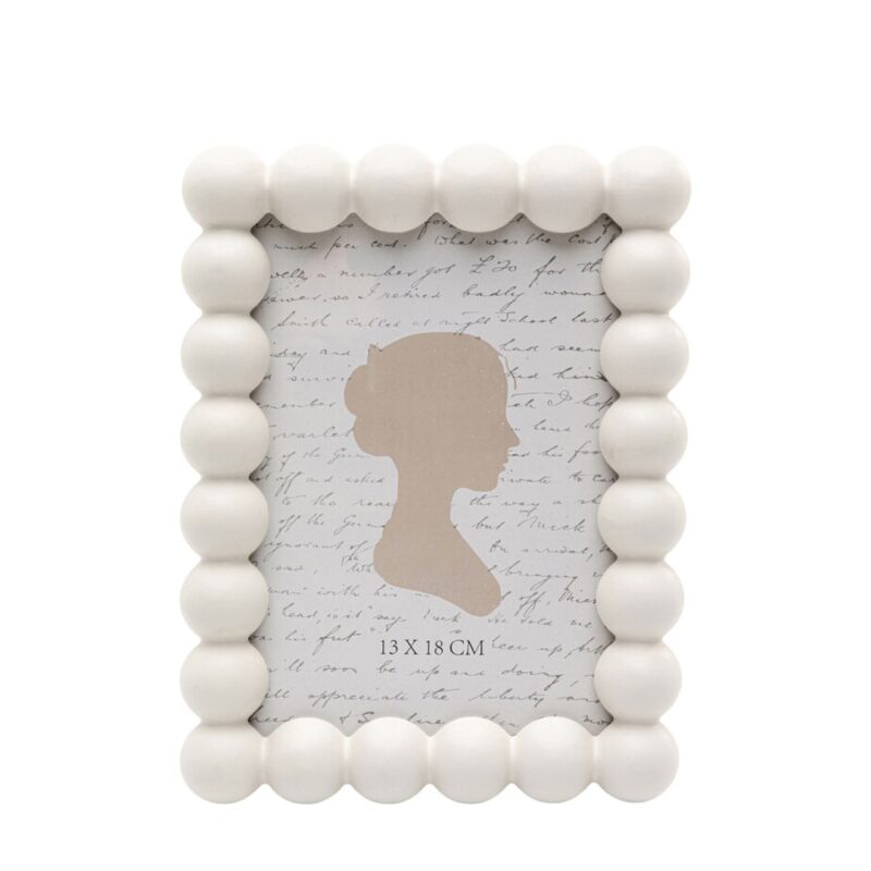 Picture frame balls beige 13x18cm (8)